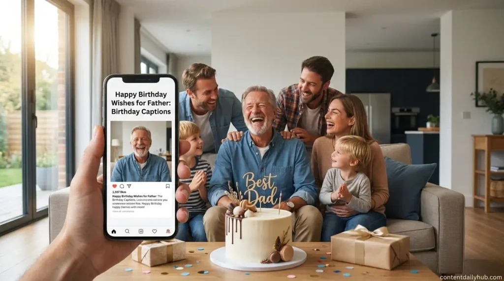  Birthday Captions for Father