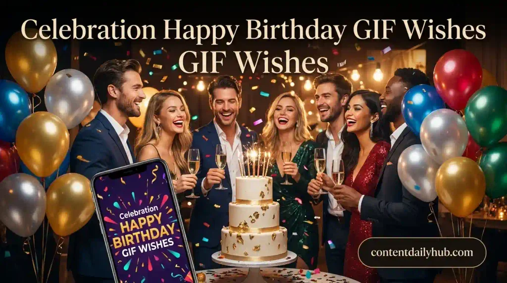  Celebration Happy Birthday GIF Wishes