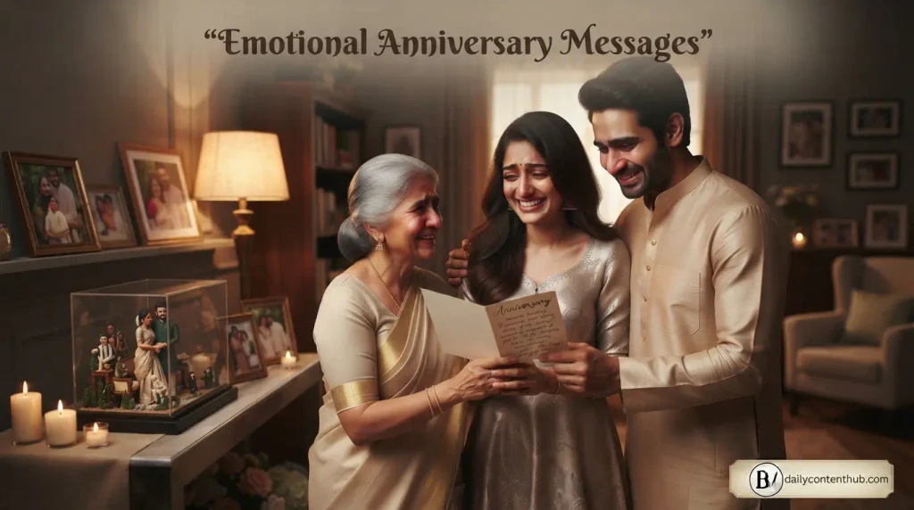 Emotional Anniversary Messages for Mom and Dad