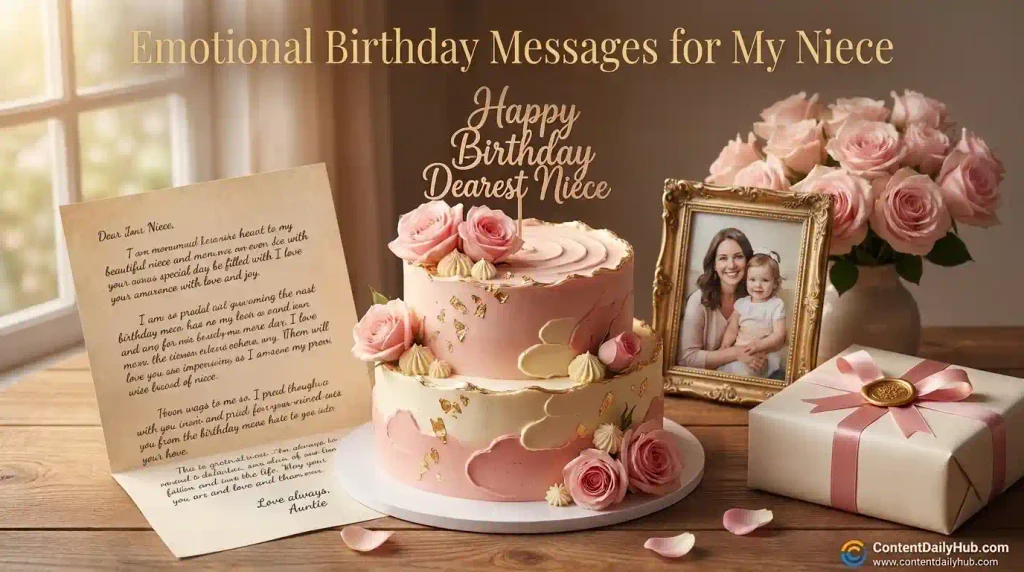 Emotional Birthday Messages for My Niece