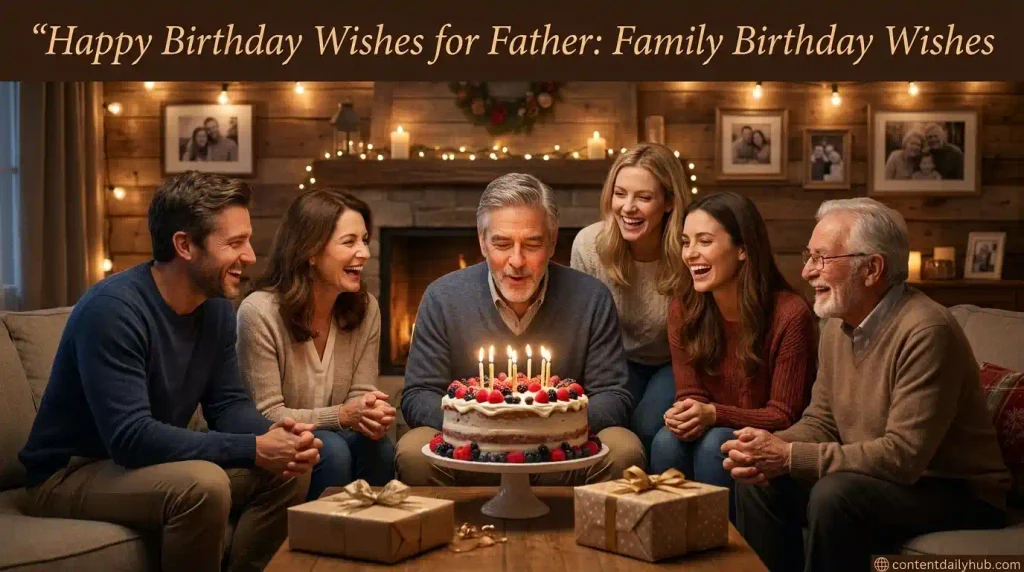  Family Birthday Wishes for Father