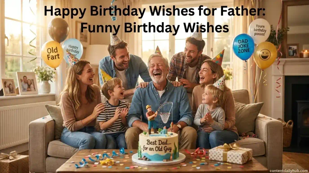  Funny Birthday Wishes for Father