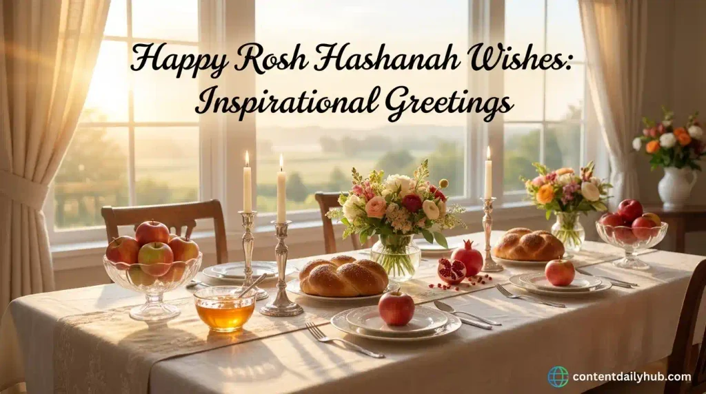 Inspirational Rosh Hashanah Greetings