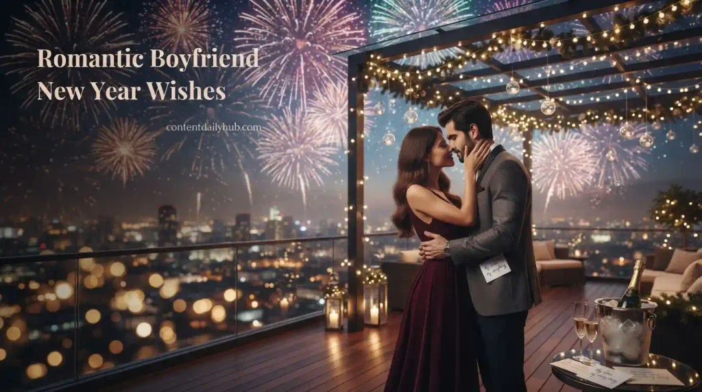  Romantic Boyfriend New Year Wishes