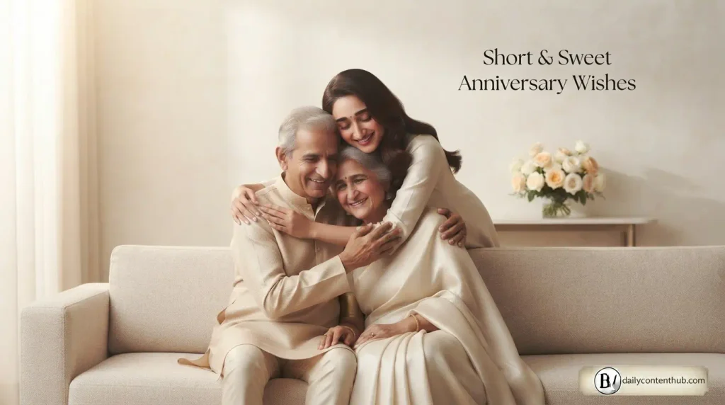 Short and Sweet Anniversary Wishes