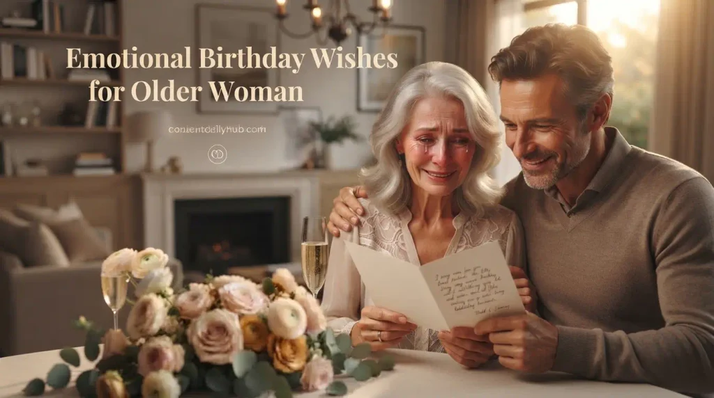  Emotional Birthday Wishes for Older Woman