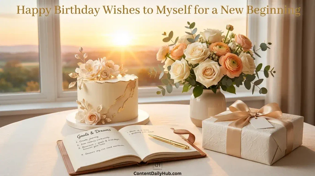  Happy Birthday Wishes to Myself for a New Beginning