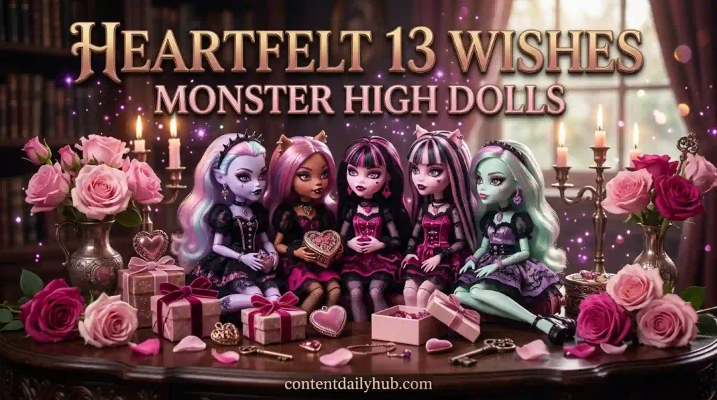  Heartfelt 13 Wishes Monster High Dolls