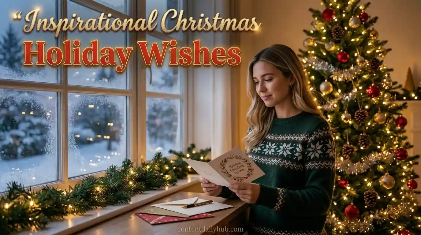  Inspirational Holiday Wishes