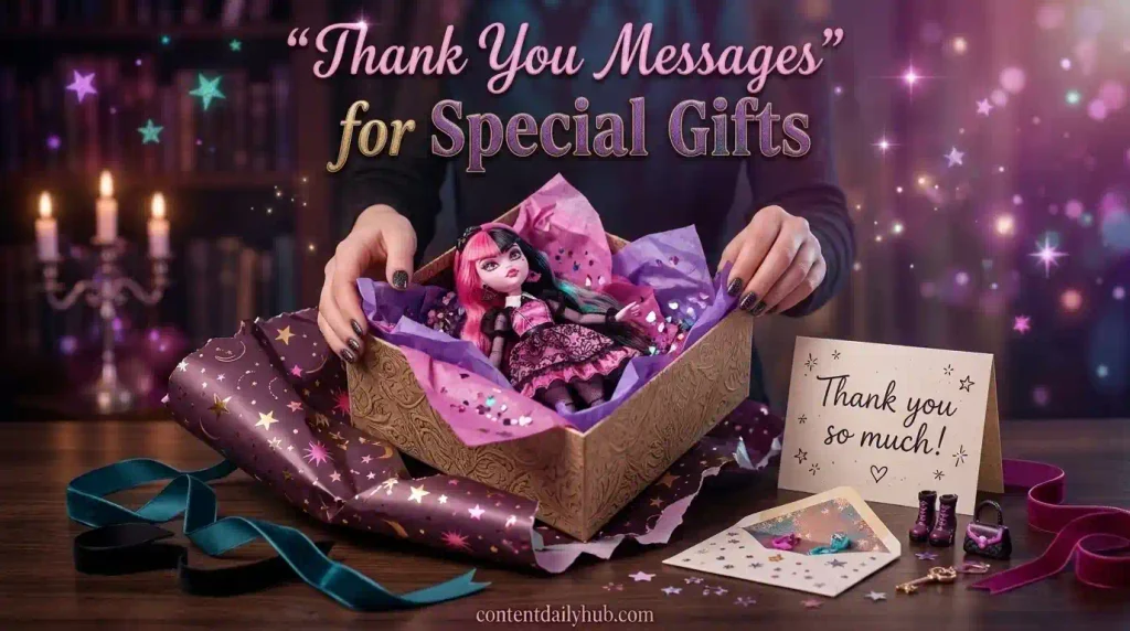  Thank You Messages for Special Gifts