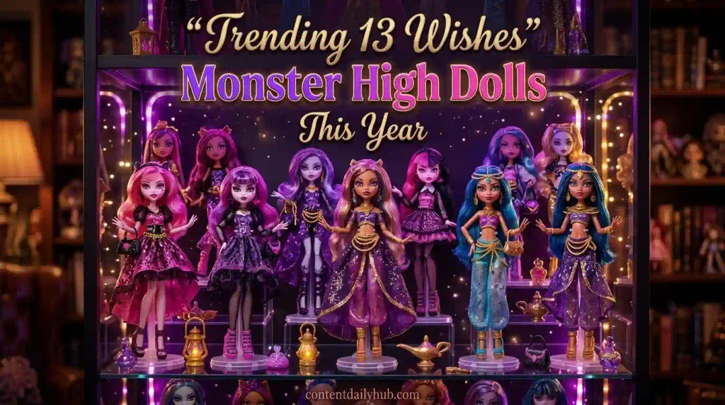  Trending 13 Wishes Monster High Dolls This Year