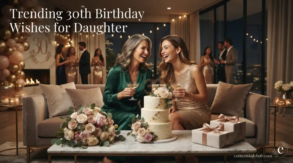 Trending 30th Birthday Wishes This Year