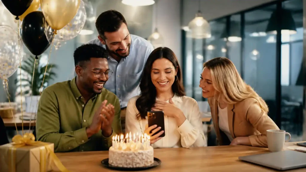 Birthday Messages for a Coworker on WhatsApp