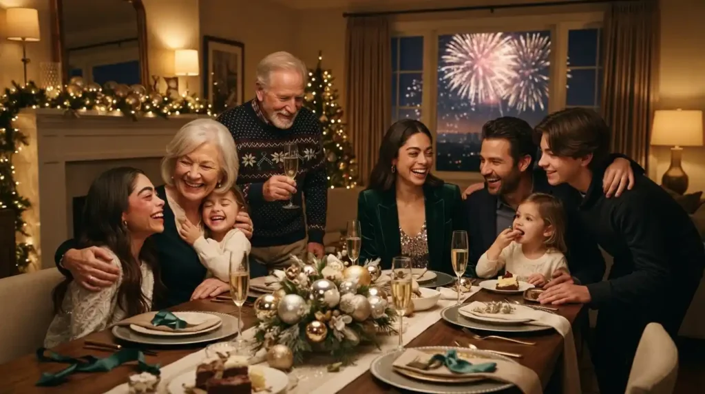 Family Words for New Year Wishes