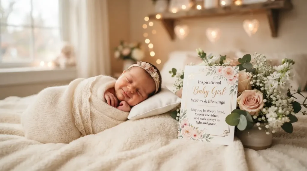 Inspirational Baby Girl Wishes & Blessings