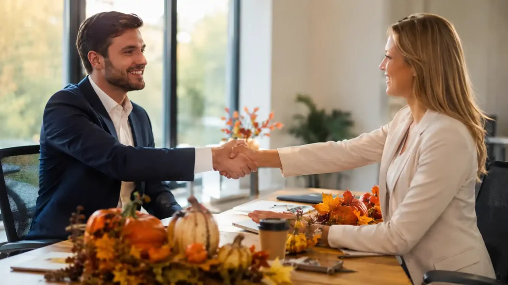 Professional Thanksgiving Wishes for Clients