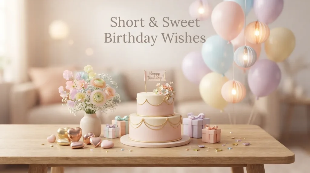 Short & Sweet Birthday Wishes