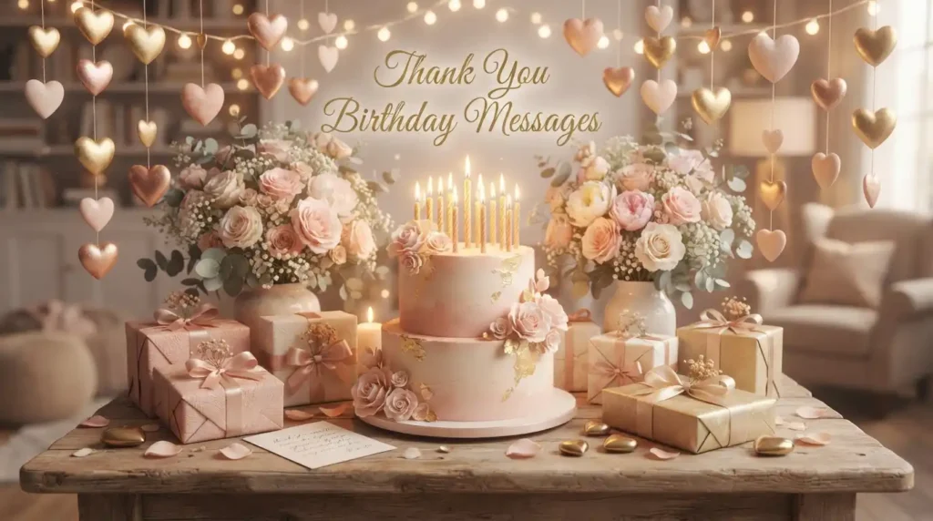 Thank You Birthday Messages