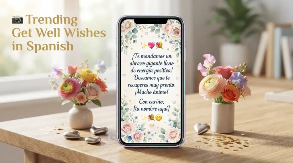 Trending Get Well Wishes in Spanish This Year
