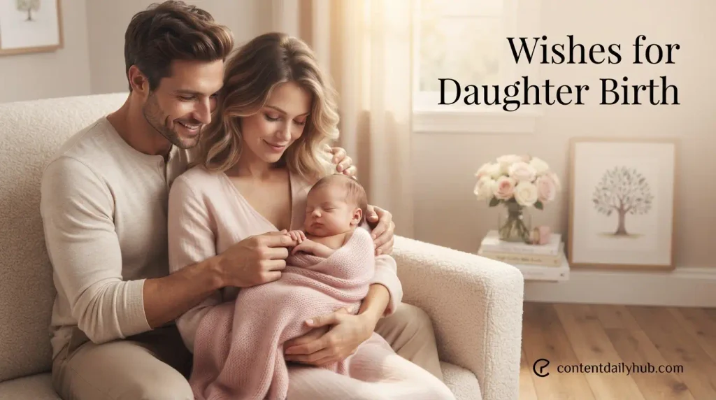 Wishes for Daughter Birth