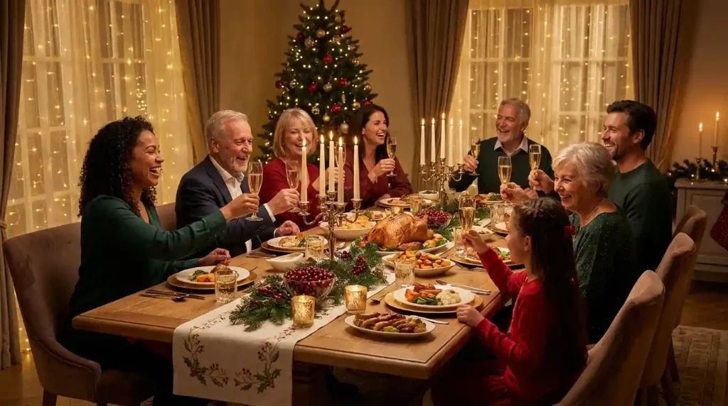 Celebration Merry Christmas Wishes Video