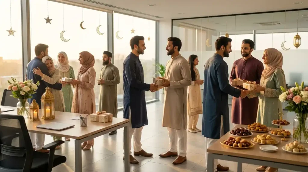 Eid Wishes for Colleagues and Acquaintances