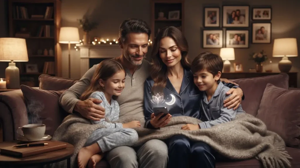  Family Good Night Wishes GIF