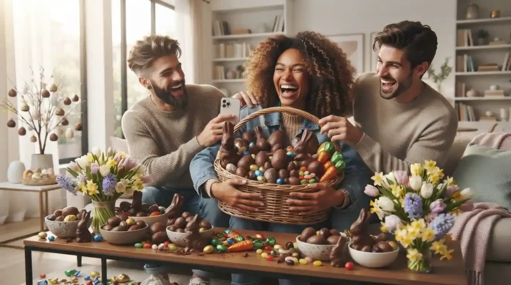 Funny Easter Wishes for Chocolate Lovers