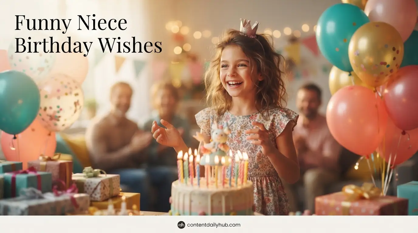 Funny Niece Birthday Wishes