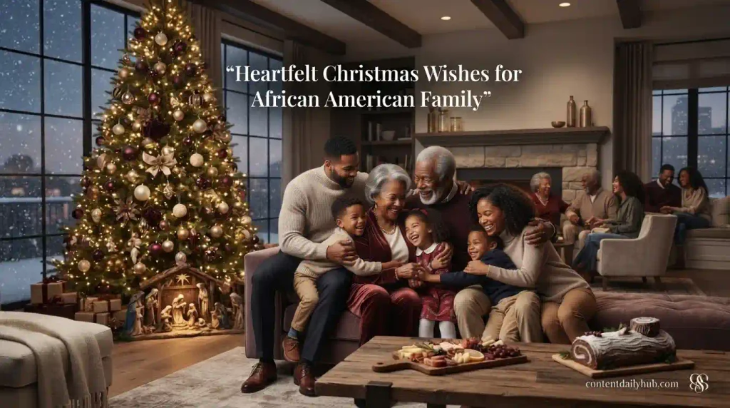 Heartfelt Christmas Wishes for African American Family
