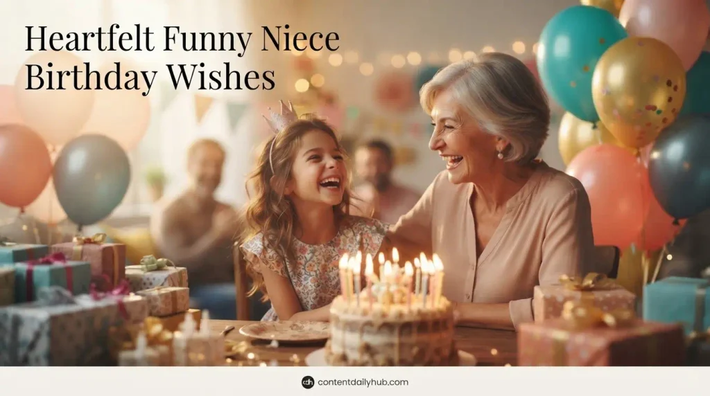  Heartfelt Funny Niece Birthday Wishes