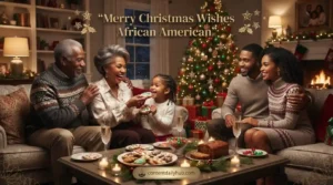 Merry Christmas Wishes African American
