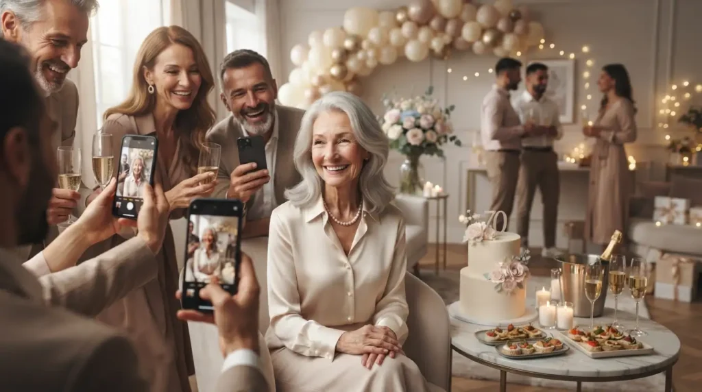  Social Media Caption Ideas for Her 70th Birthday
