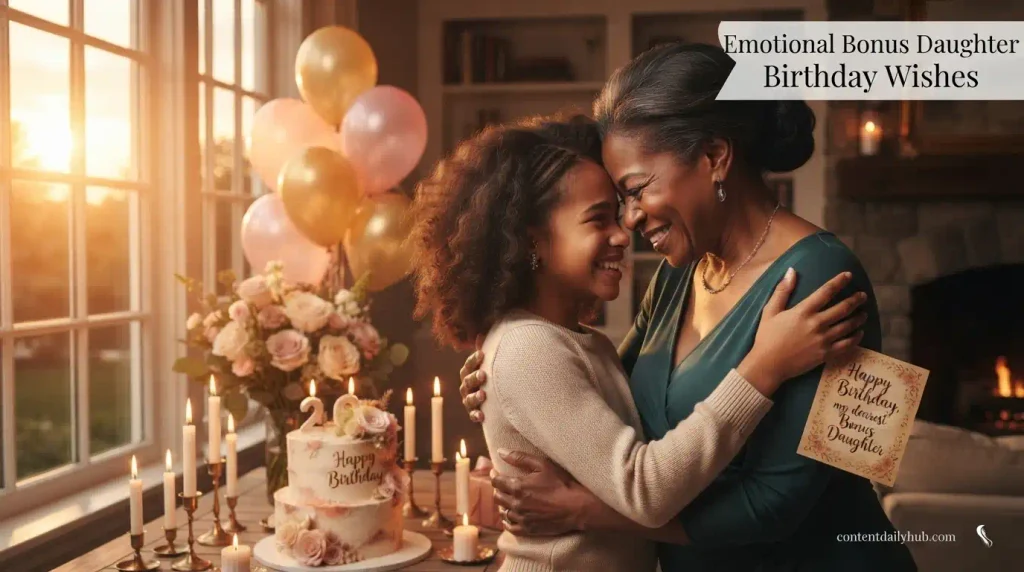 Emotional Bonus Daughter Birthday Wishes