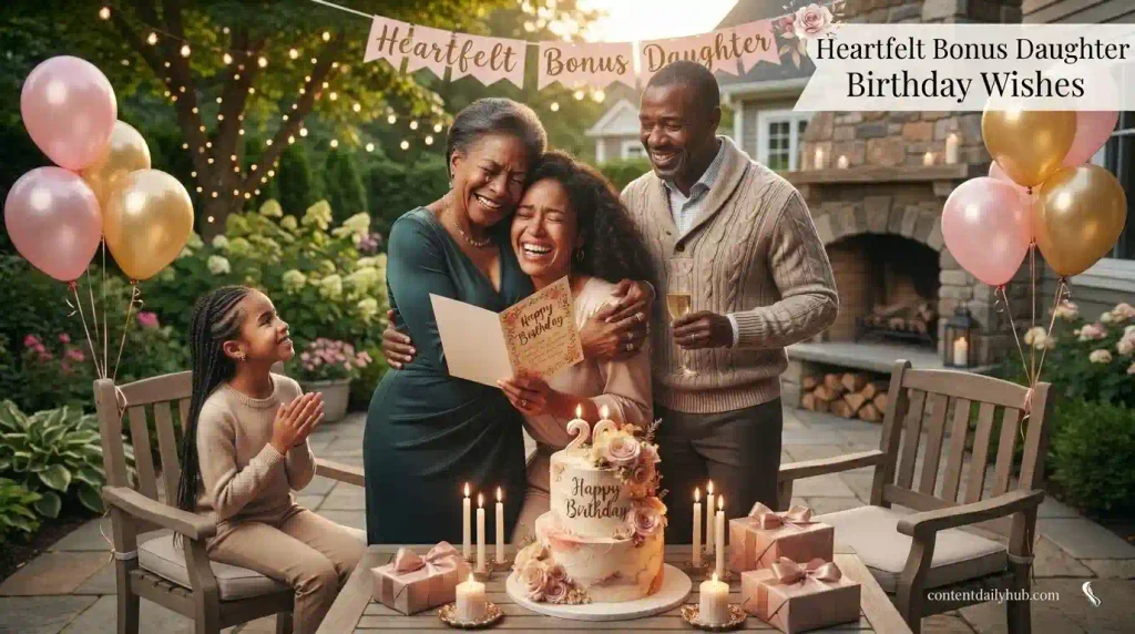 Heartfelt Bonus Daughter Birthday Wishes
